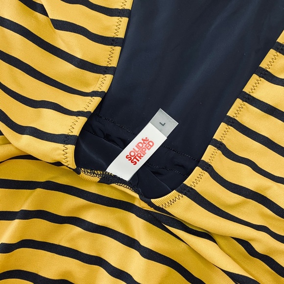 Solid & Striped Michelle Tie-Detailed one piece Striped Swimsuit - Picture 9 of 10